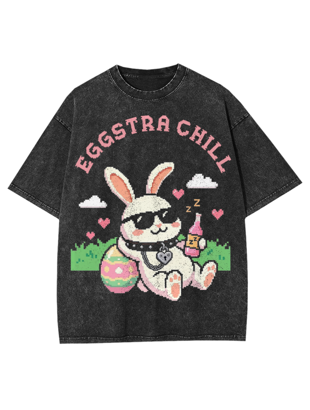 Eggstra Chill Washed Tshirt