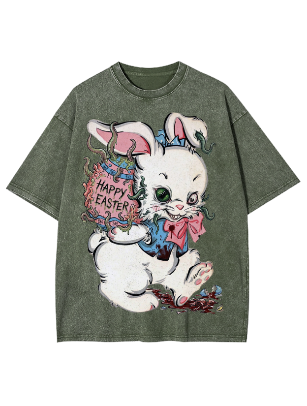 Happy Easter Washed Tshirt