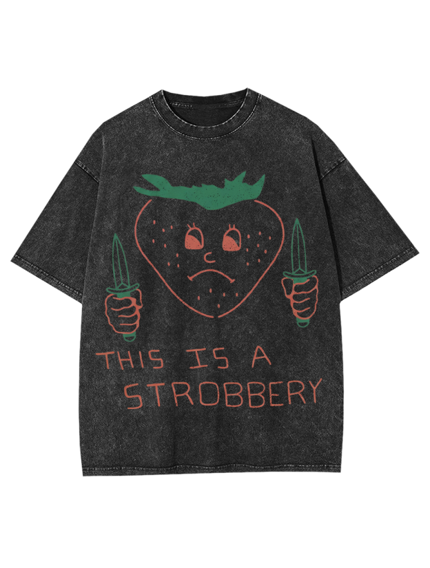 This is a strobbery Washed Tshirt