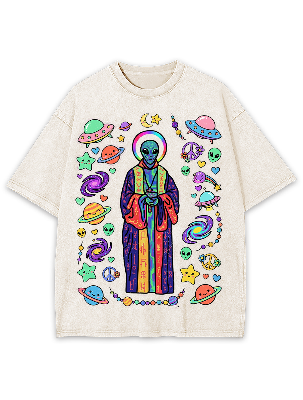 Cosmic Saint Washed Tshirt