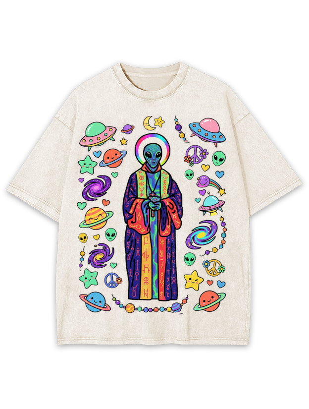 Cosmic Saint Washed Tshirt