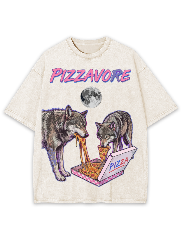 Pizzavore Washed Tshirt