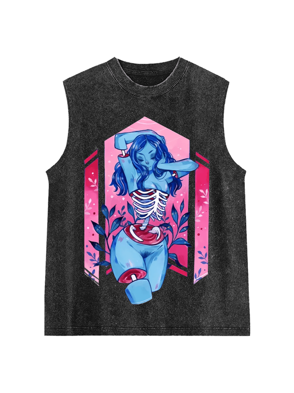 Bone Spirit Washed Tank Top