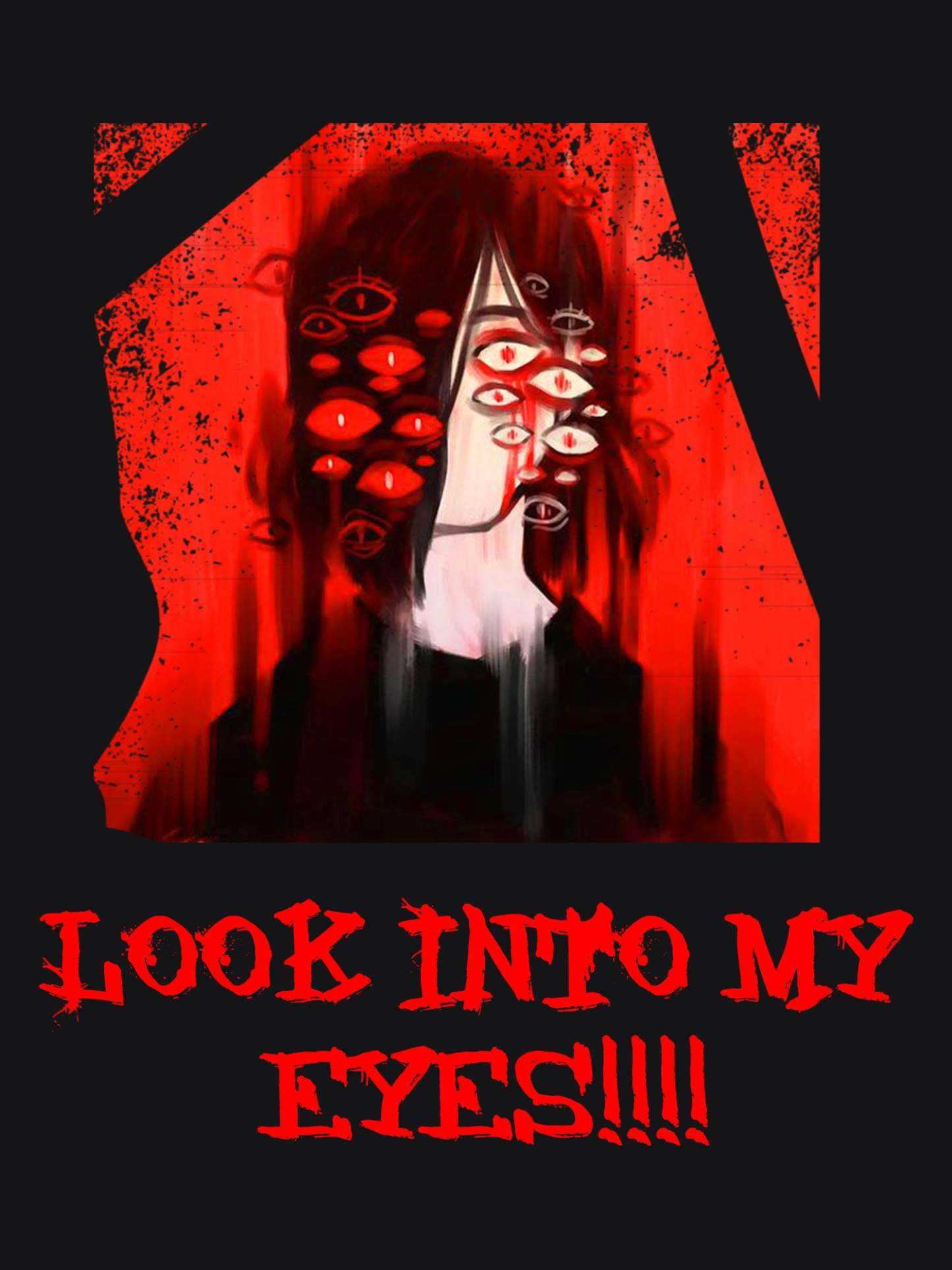 Look Into My Eyes Washed Tshirt