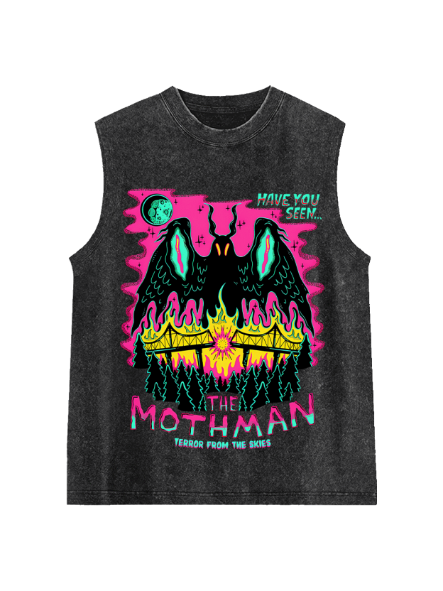 Mothman Washed Tank Top
