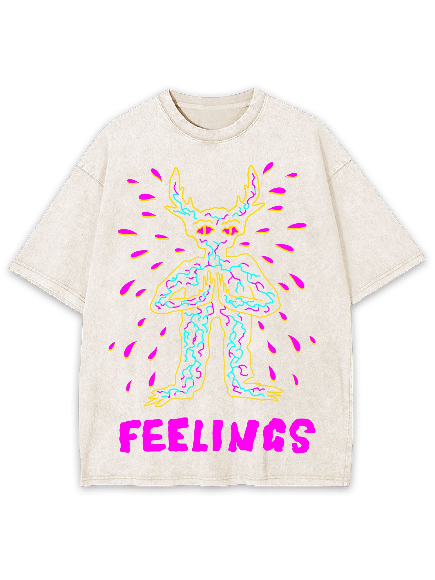 Feelings Washed Tshirt