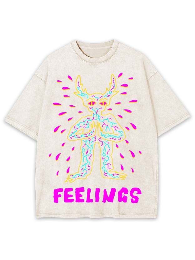 Feelings Washed Tshirt