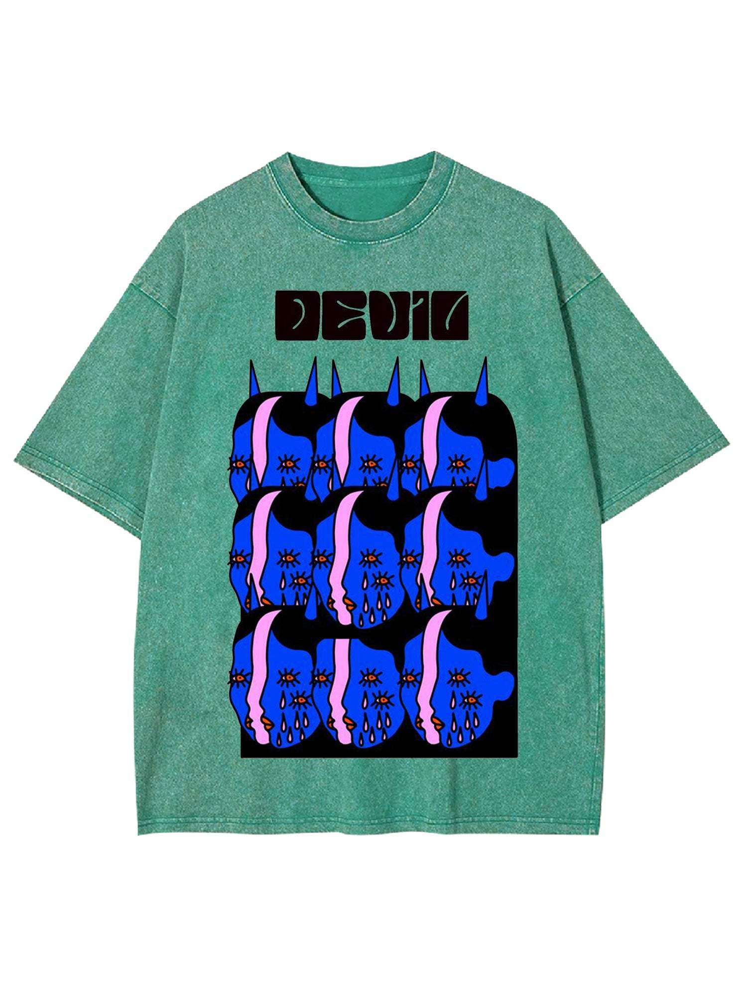 Devil Washed Tshirt