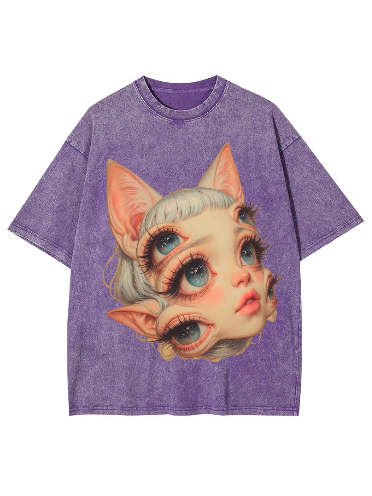 Surreal Gaze Washed Tshirt