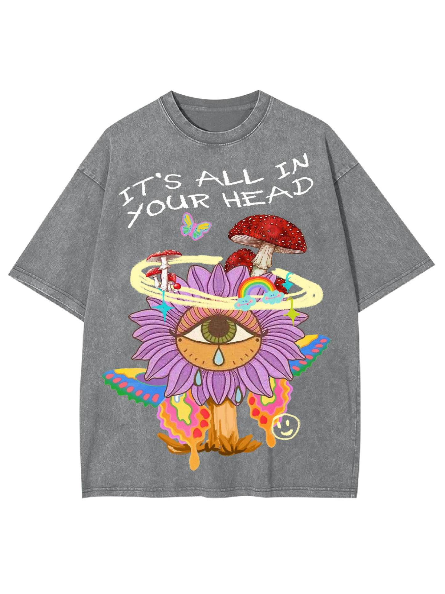 It's All In Your Head Washed Tshirt