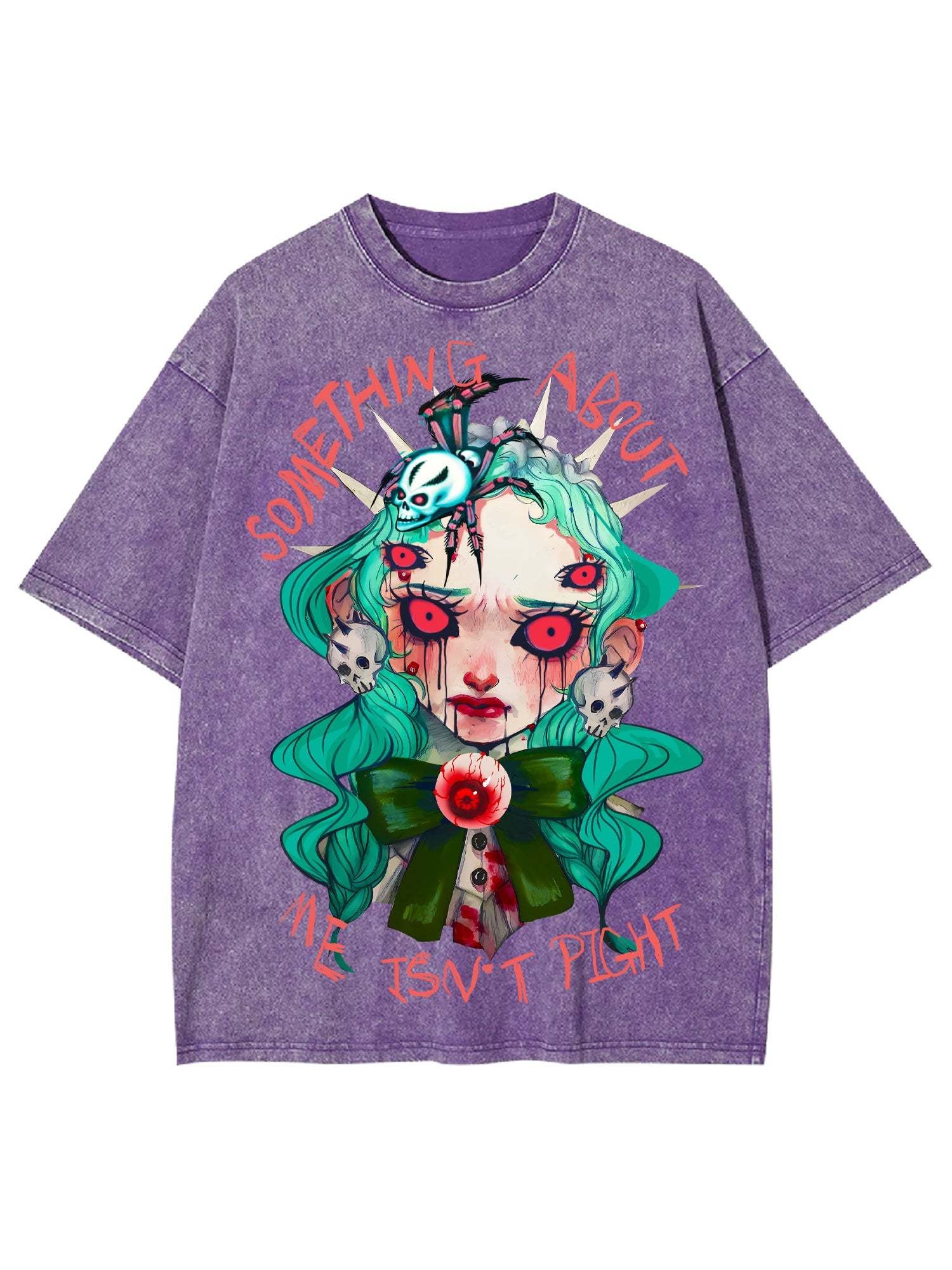 Something About Me Isn't Pight Washed Tshirt