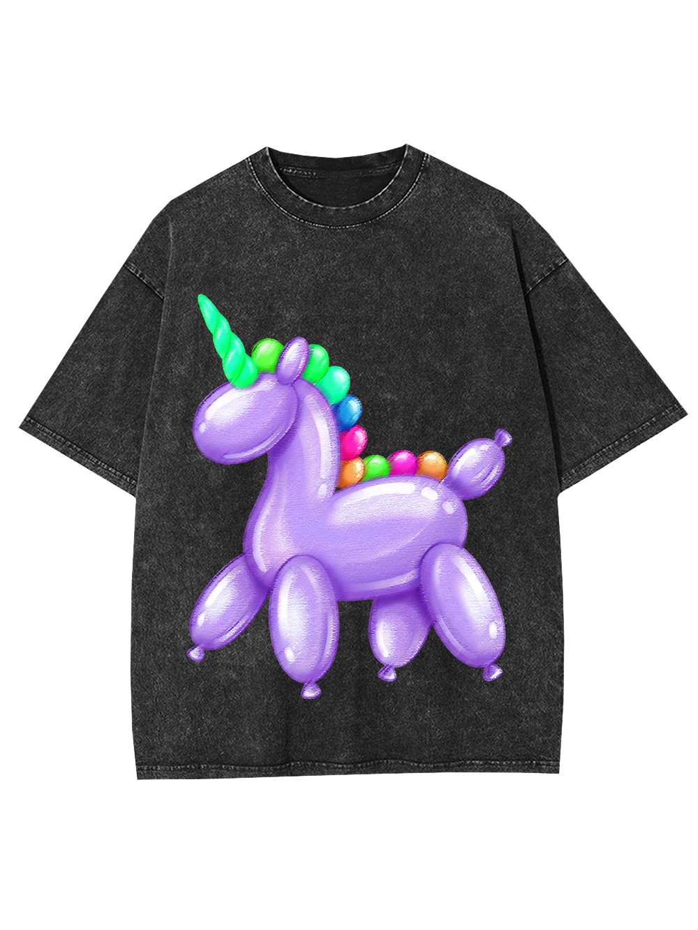 Balloon Unicorn Washed Tshirt