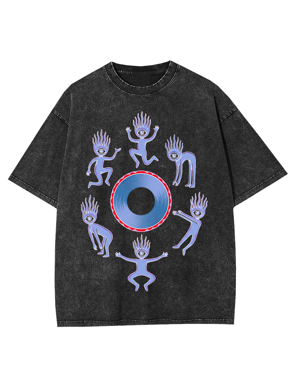 Psy Orbit  Washed Tshirt