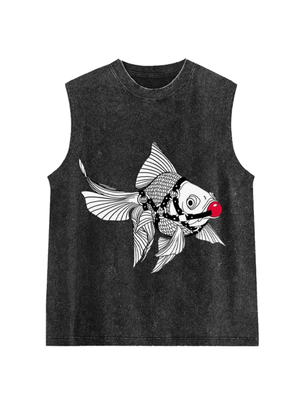 Bound Fish Washed Tank Top