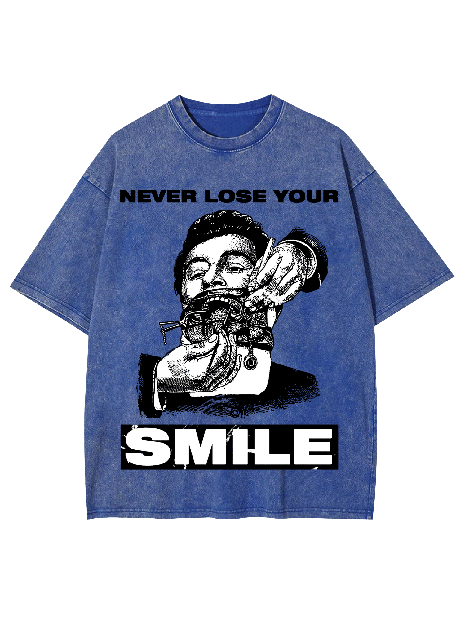 Never Lose Your Smile Washed Tshirt
