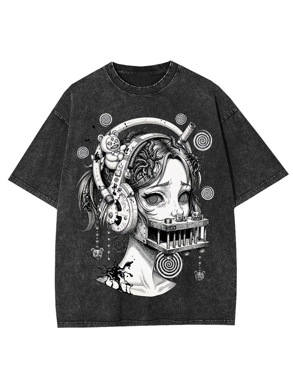 Mute Doll Washed Tshirt