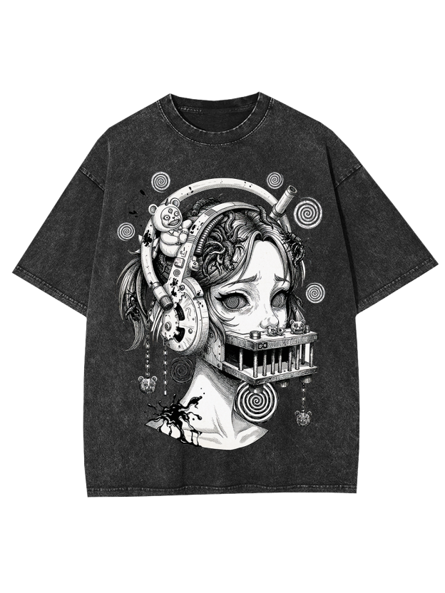 Mute Doll Washed Tshirt