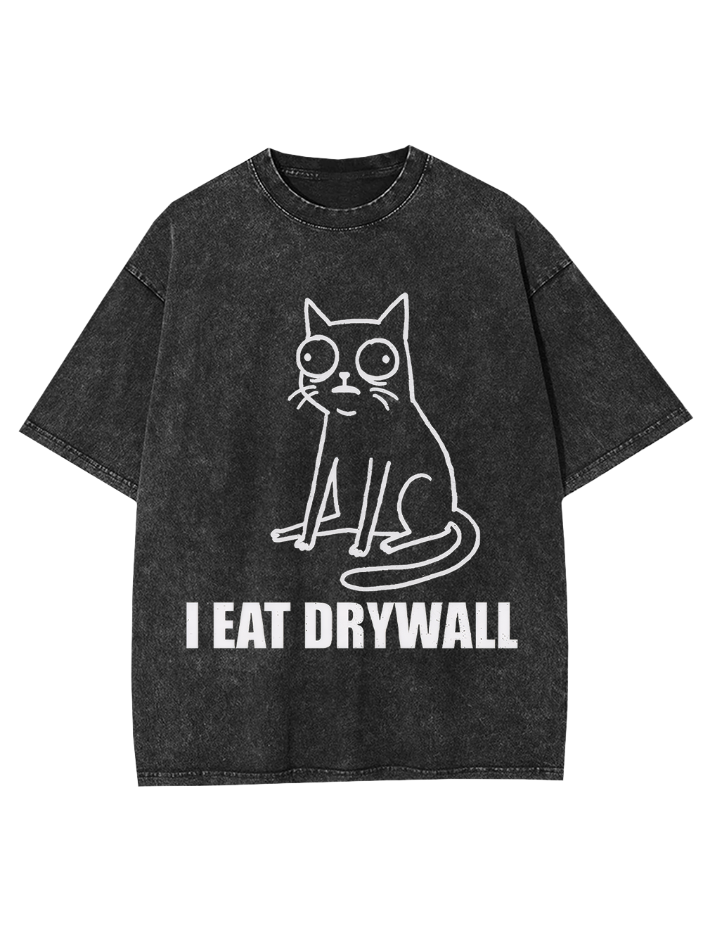 I EAT DRYWALL Washed Tshirt