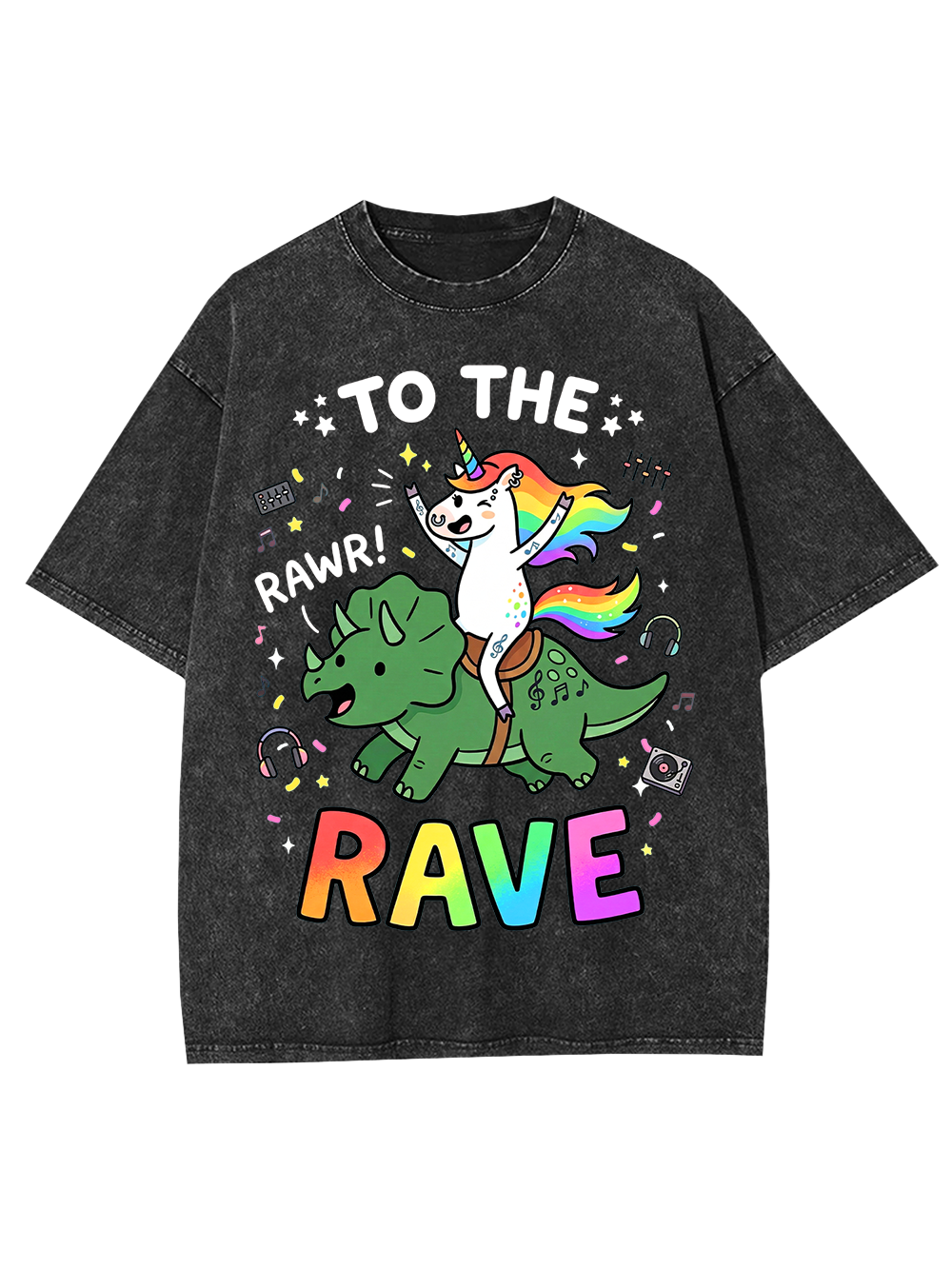 TO THE RAWR Washed Tshirt