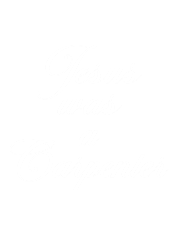 Jesus was a Carpenter Washed Tshirt
