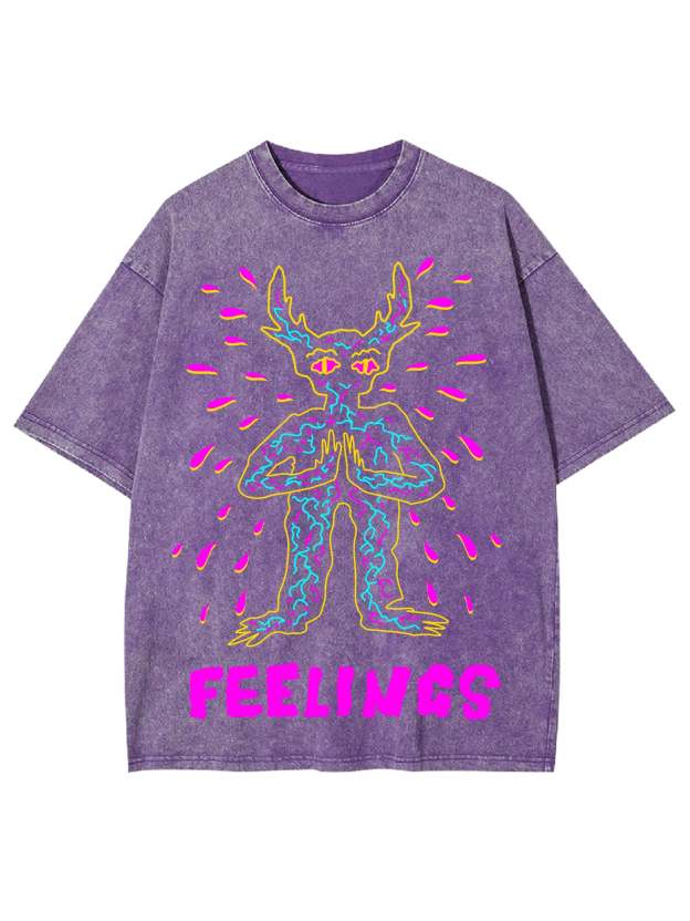 Feelings Washed Tshirt