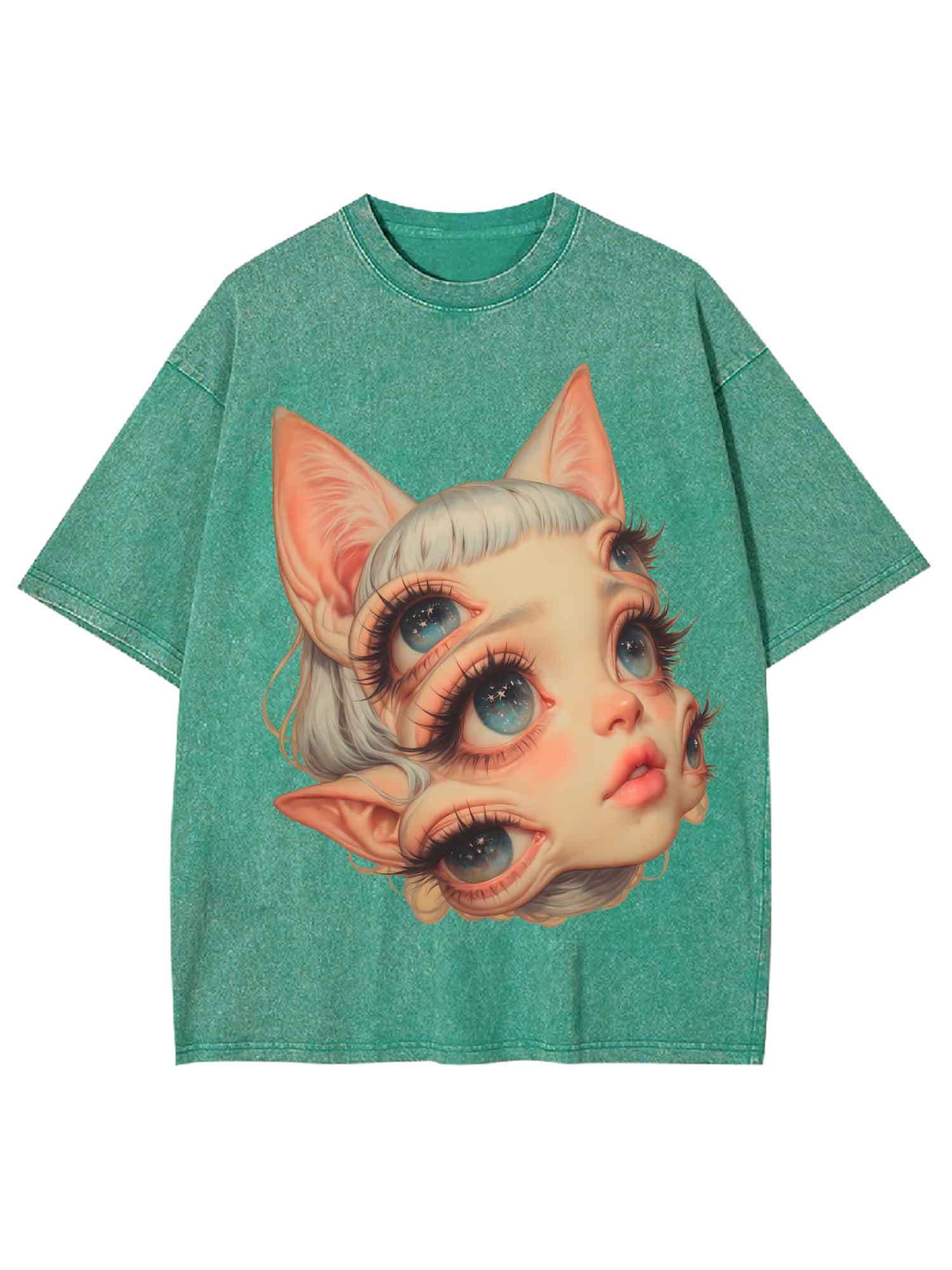 Surreal Gaze Washed Tshirt
