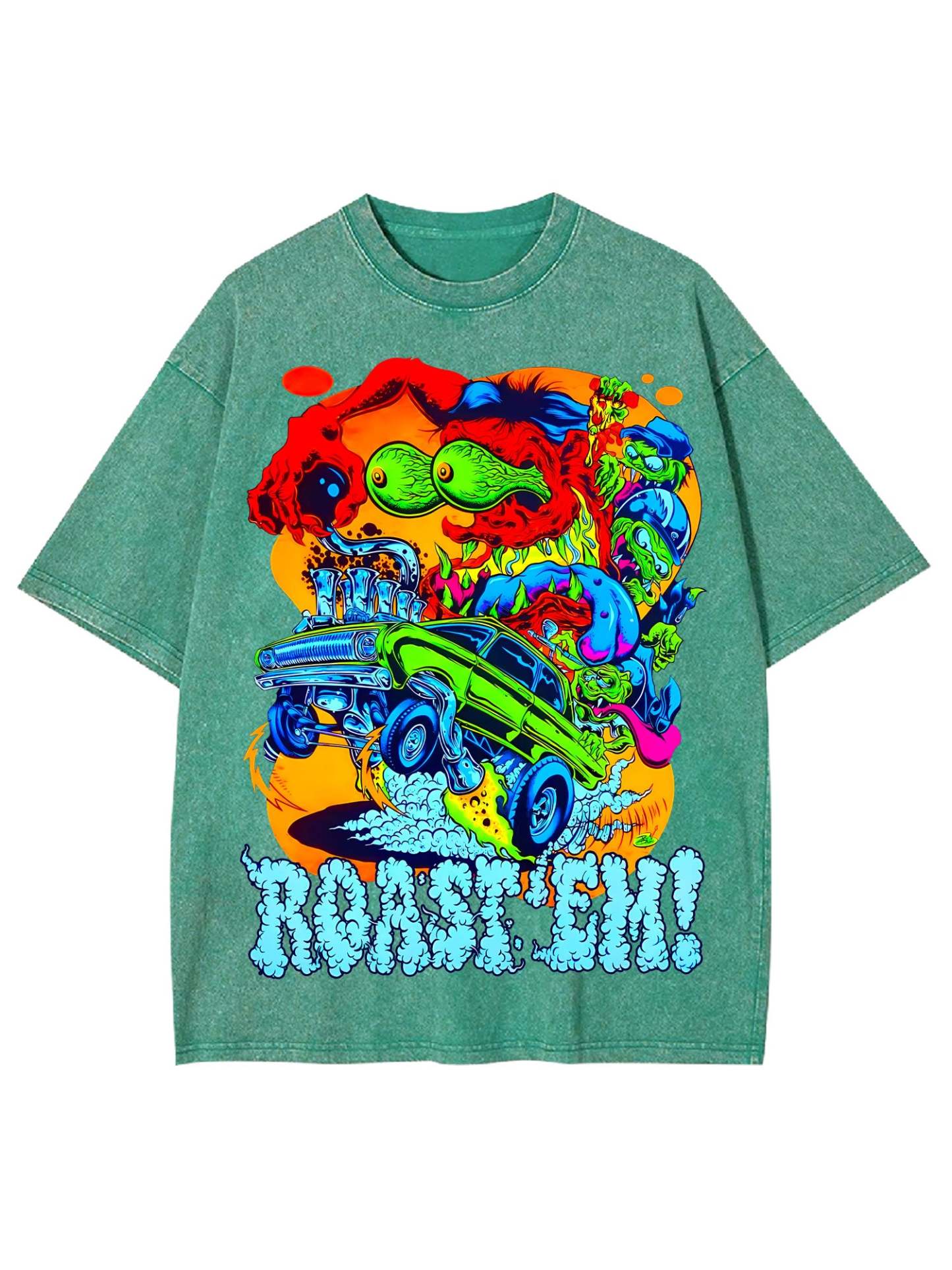 Roast 'em! Washed Tshirt