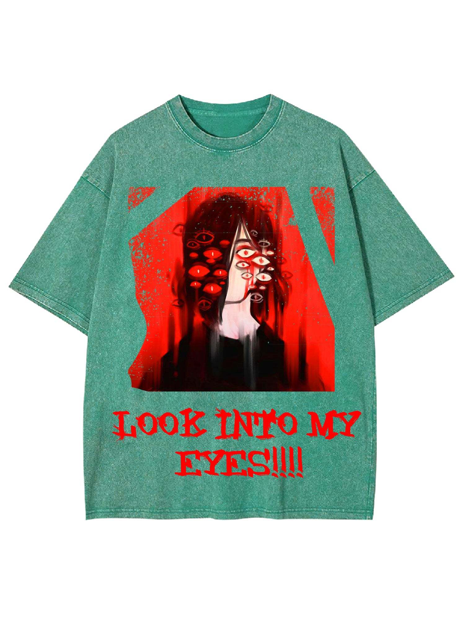 Look Into My Eyes Washed Tshirt