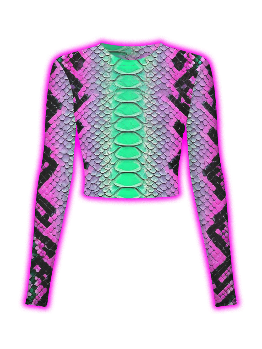 Hotter than venom Mesh Top