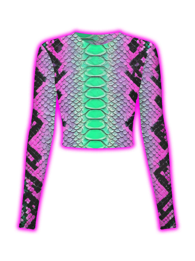 Hotter than venom Mesh Top