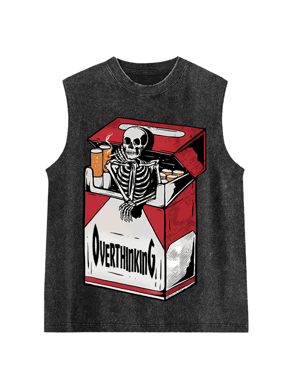 Overthinking Washed Tank Top