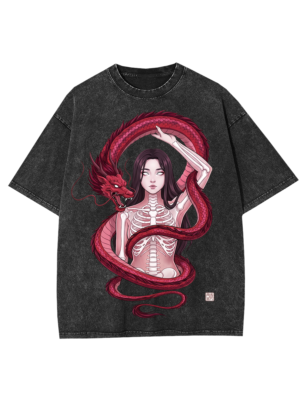 Spirit of the Red Dragon Washed Tshirt