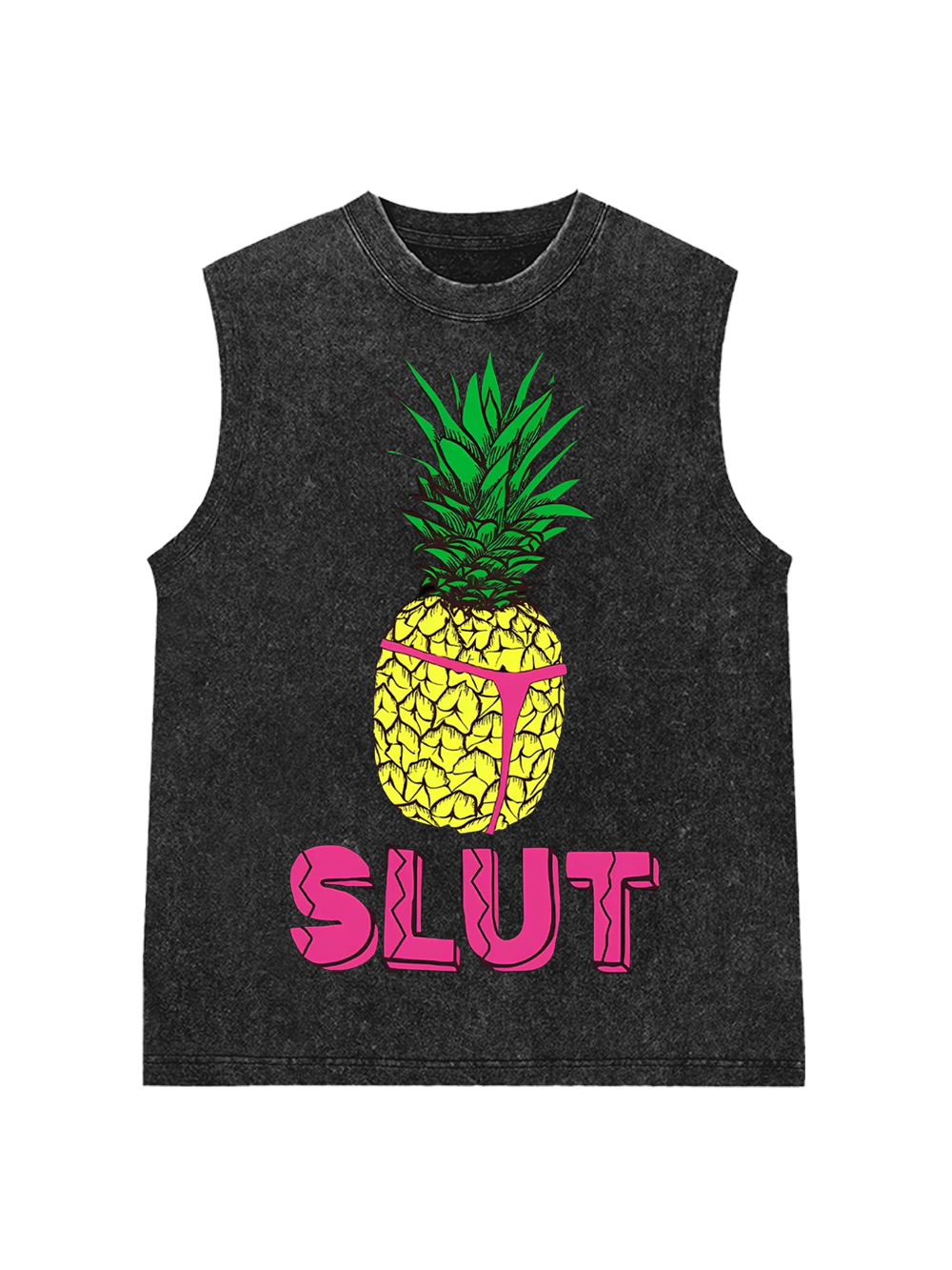 SLUT Washed Tank Top