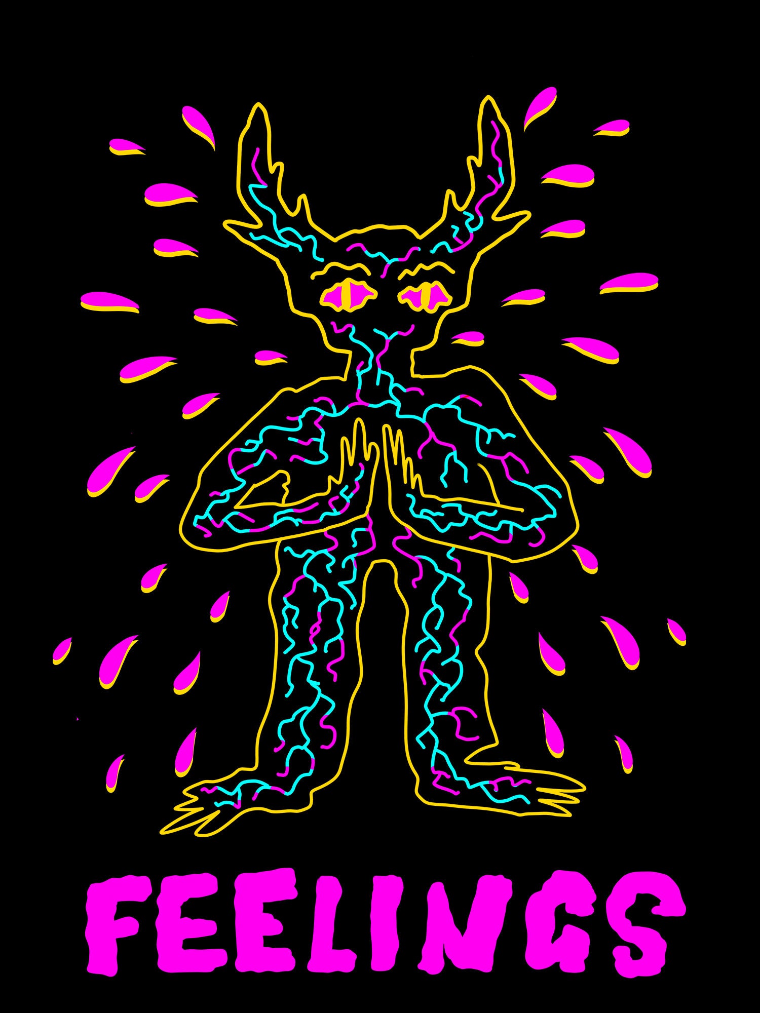 Feelings Washed Tshirt