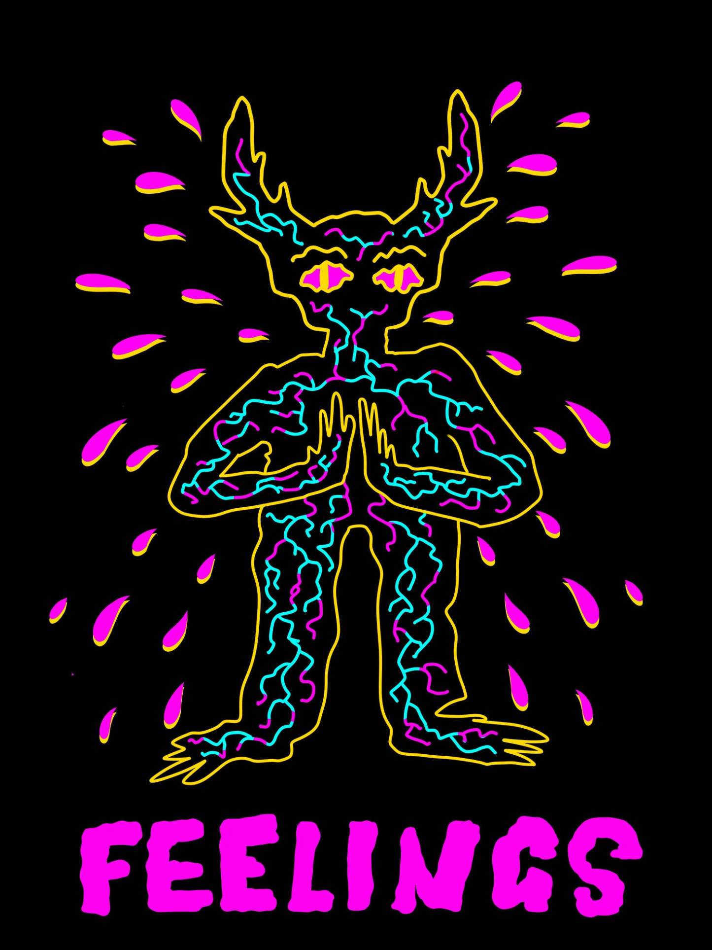 Feelings Washed Tshirt