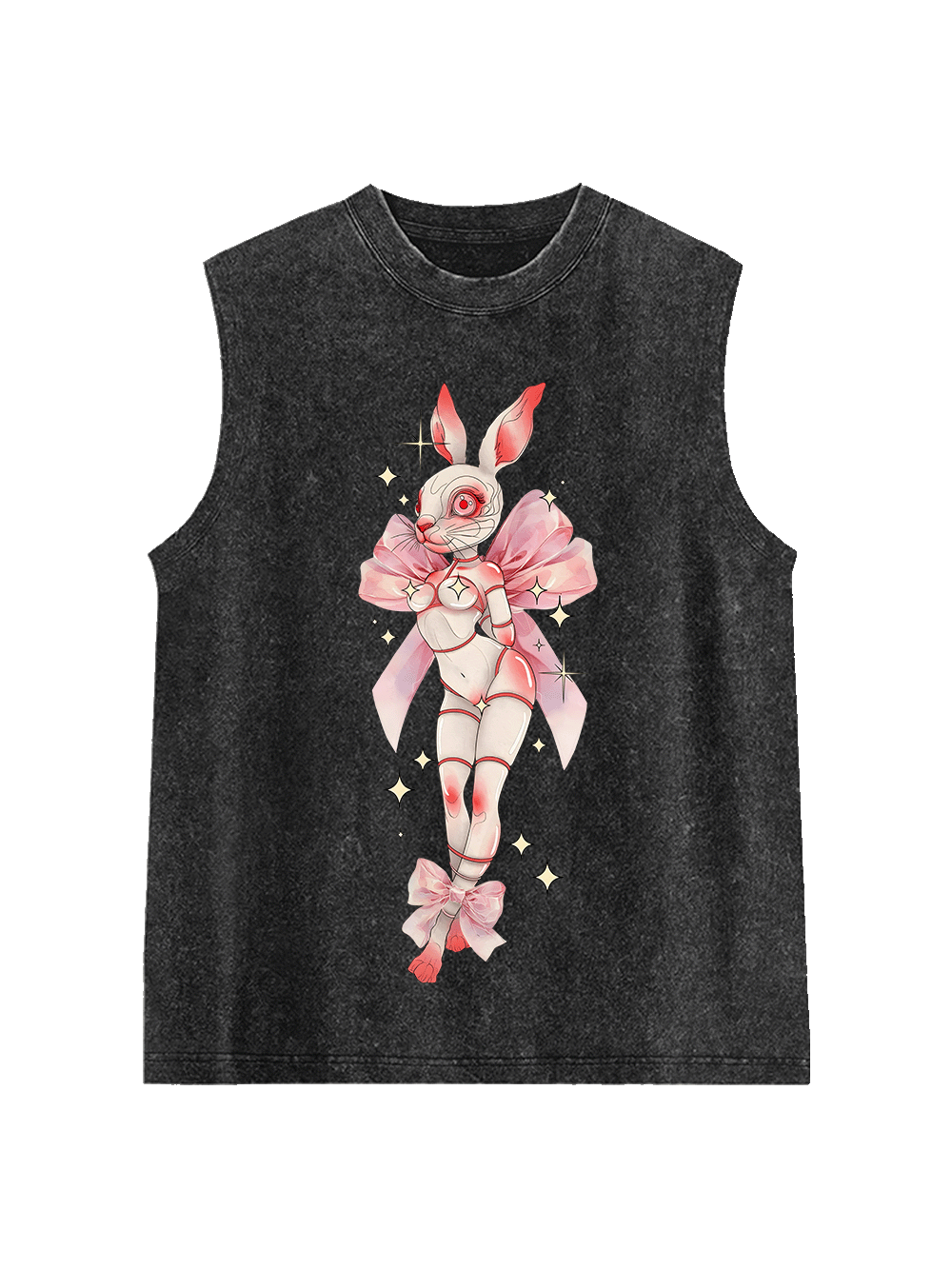 Enchanted Bunny Doll Washed Tank Top