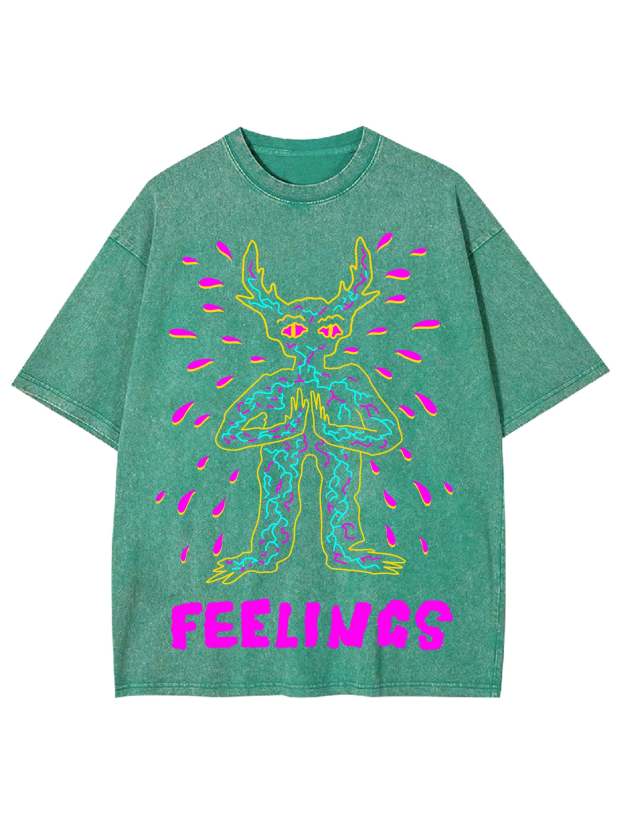 Feelings Washed Tshirt