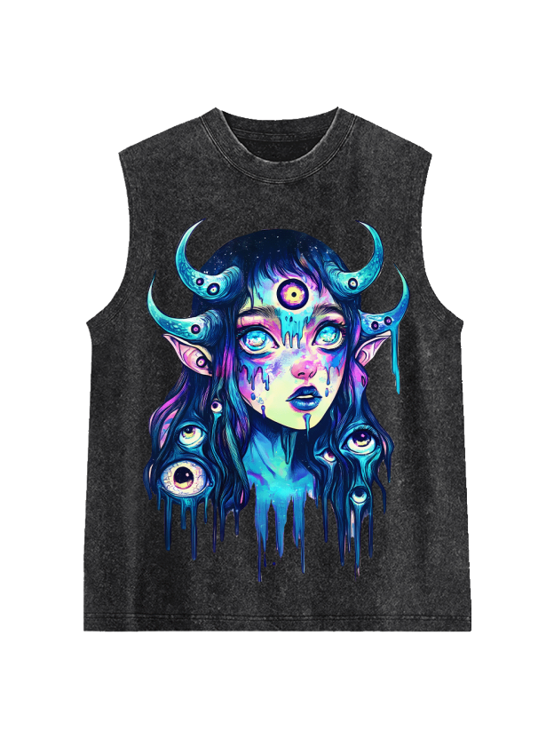Celestial Visionary Washed Tank Top