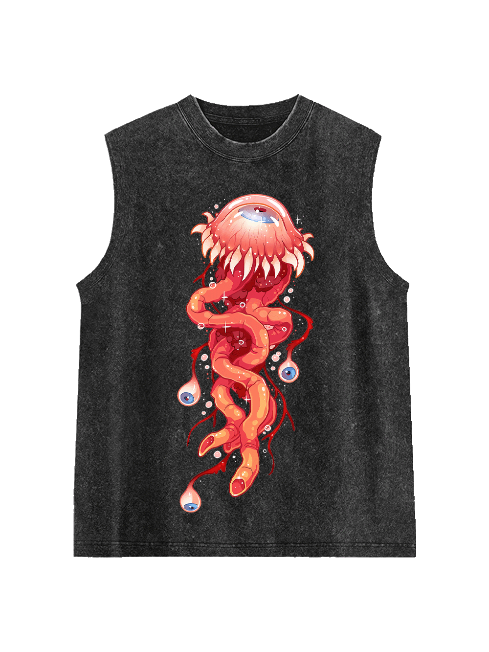 Cosmic Eye Entity Washed Tank Top