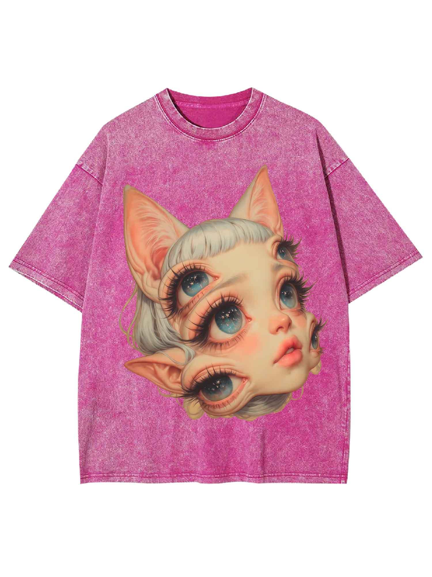 Surreal Gaze Washed Tshirt