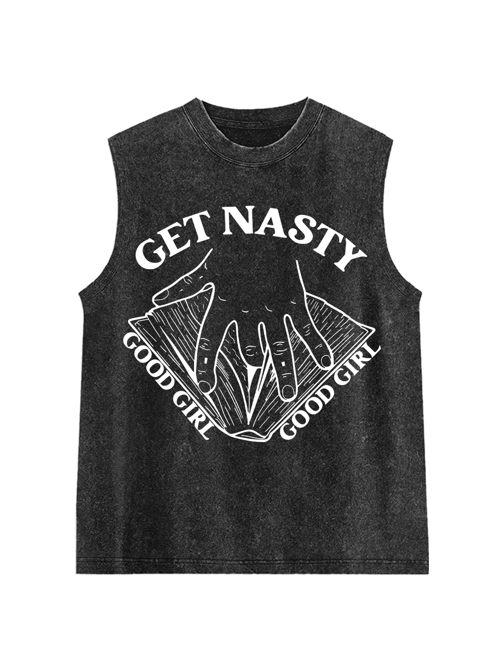 Get Nasty Good Girl Washed Tank Top