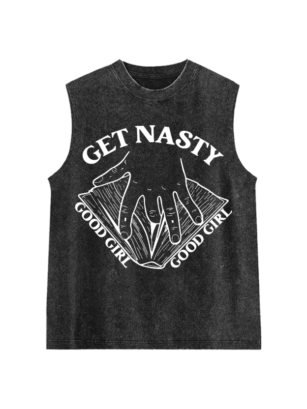 Get Nasty Good Girl Washed Tank Top