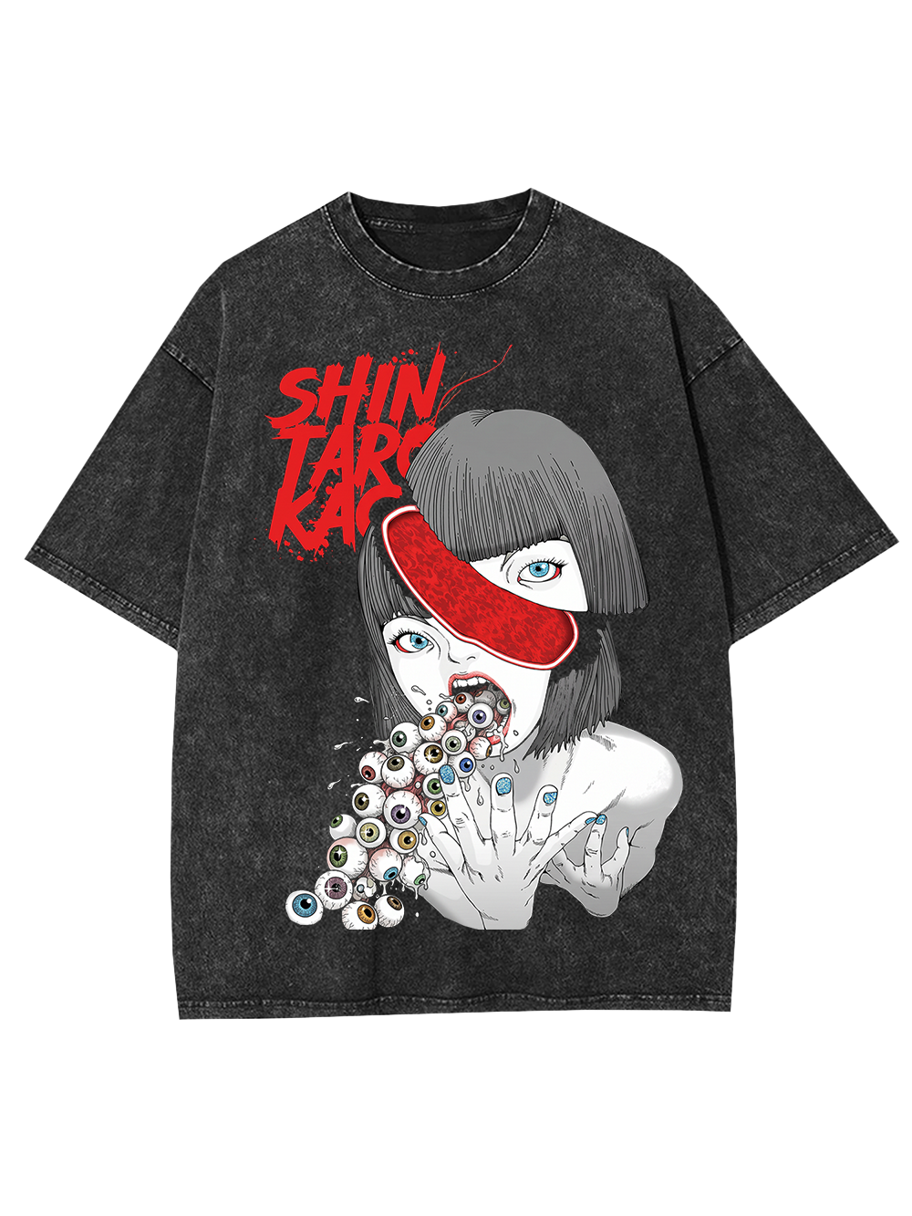 Creepy Psychedelic Eye Washed Tshirt