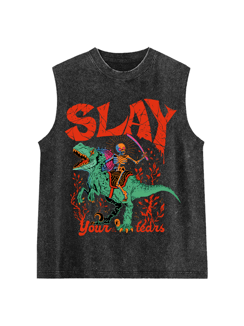 Slay Washed Tank Top