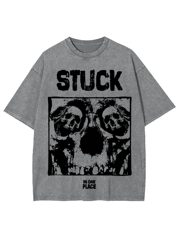 STUCK WASHED TSHIRT