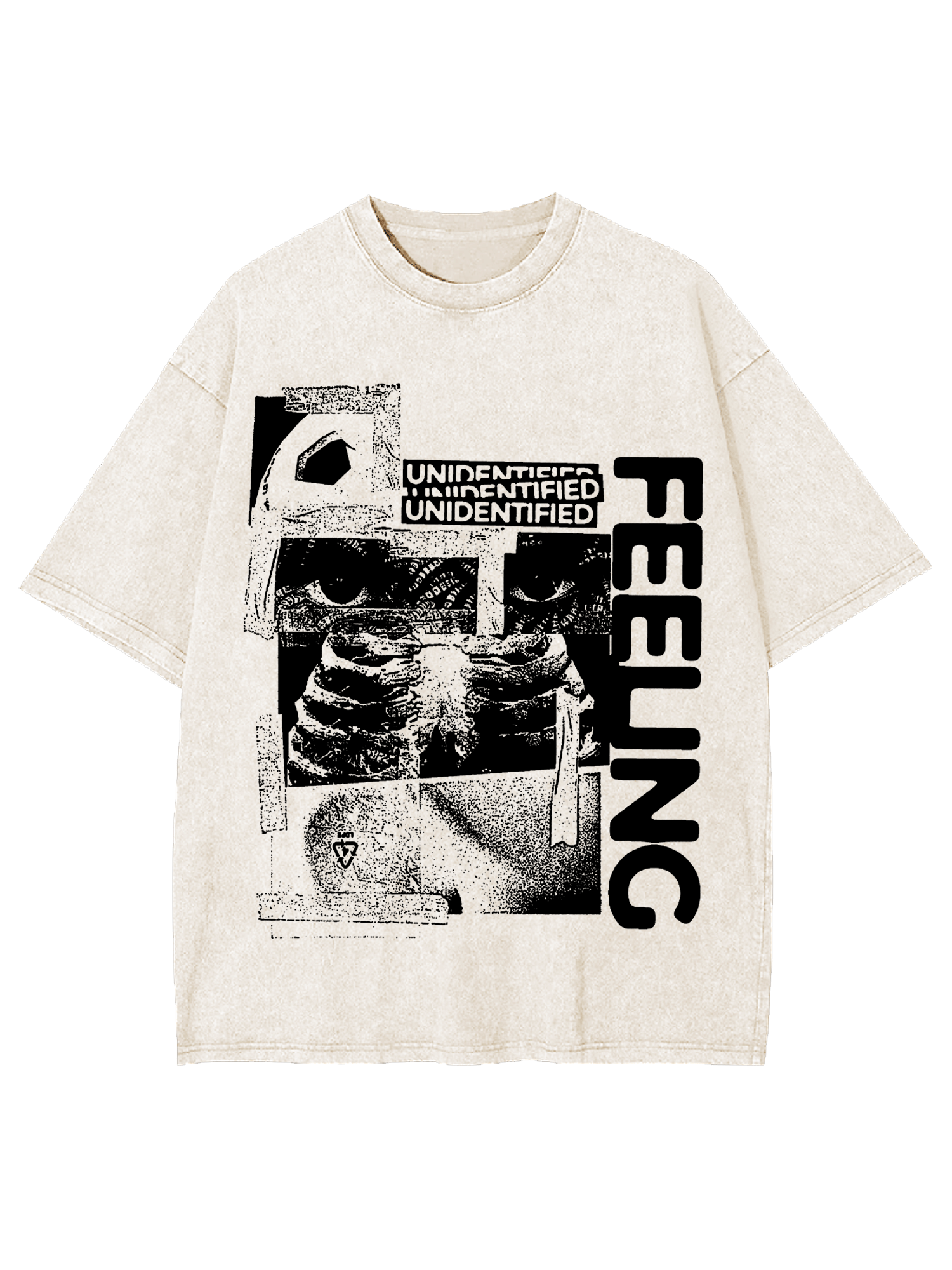 Unidentified Feeling Washed Tshirt-ClassyOutlaw Sale