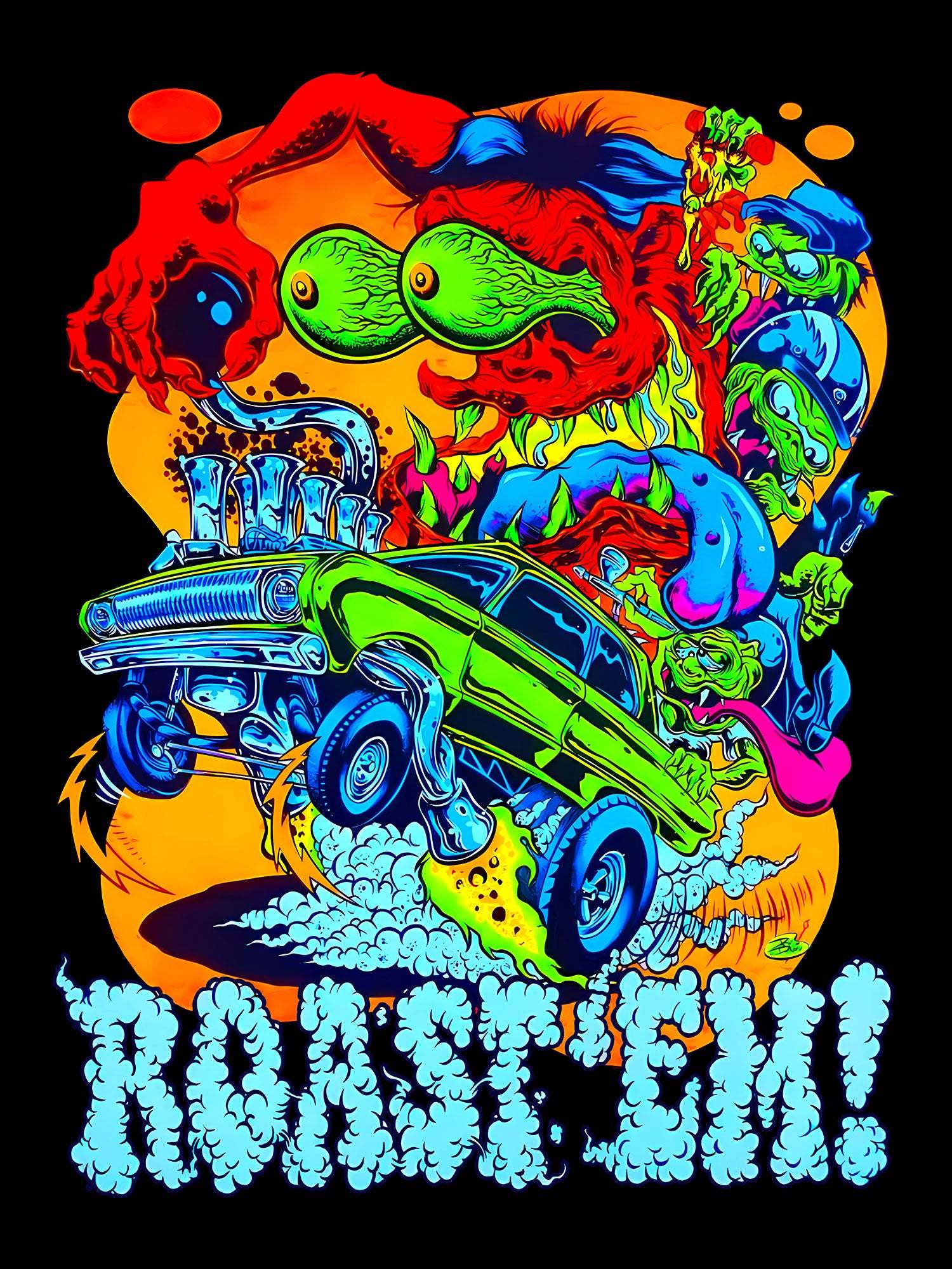 Roast 'em! Washed Tshirt