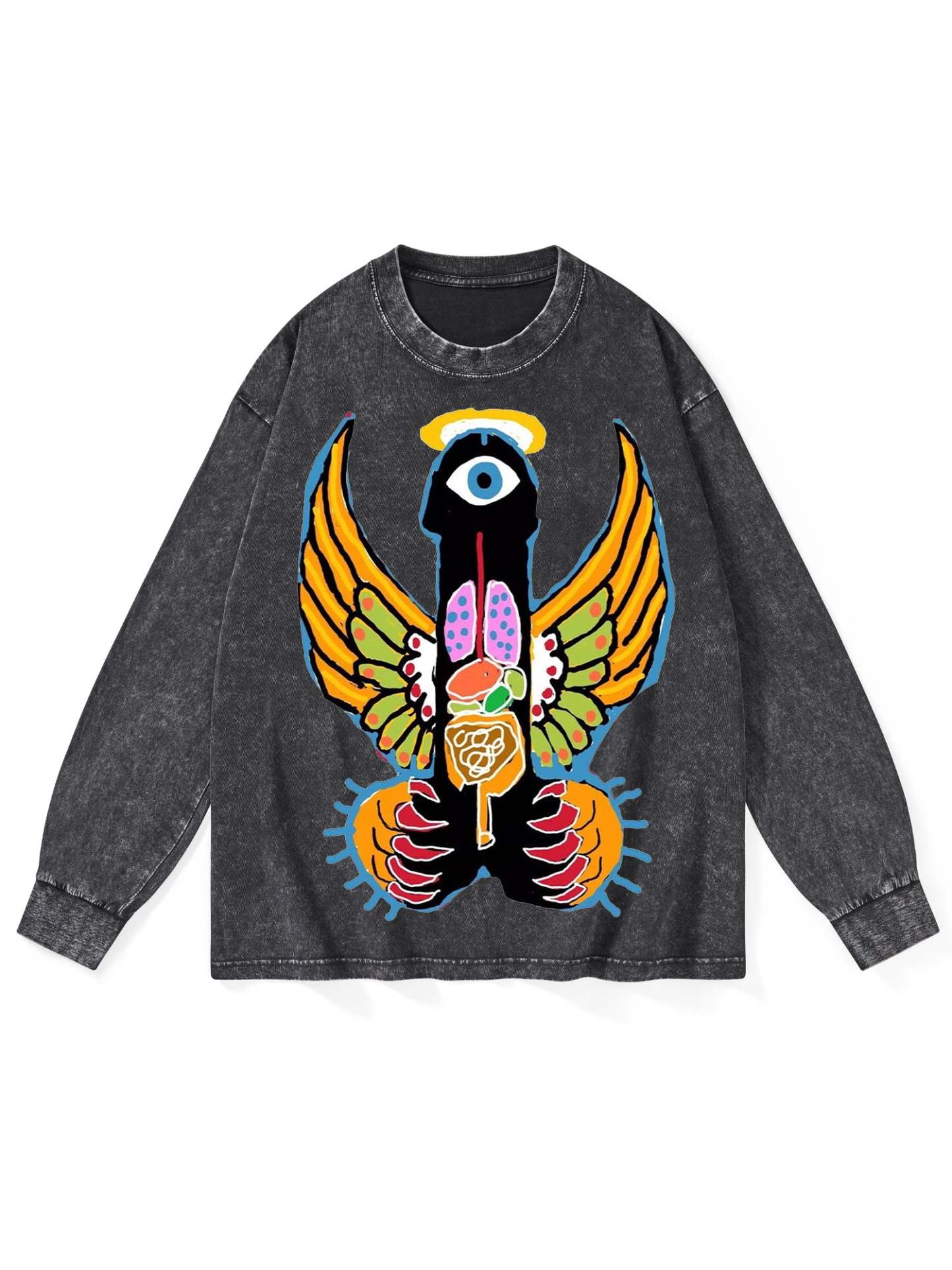 Do You Have One? Washed Long-Sleeve Tshirt-ClassyOutlaw