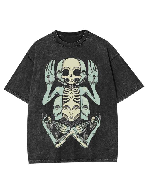 Pray When You Die Washed Tshirt