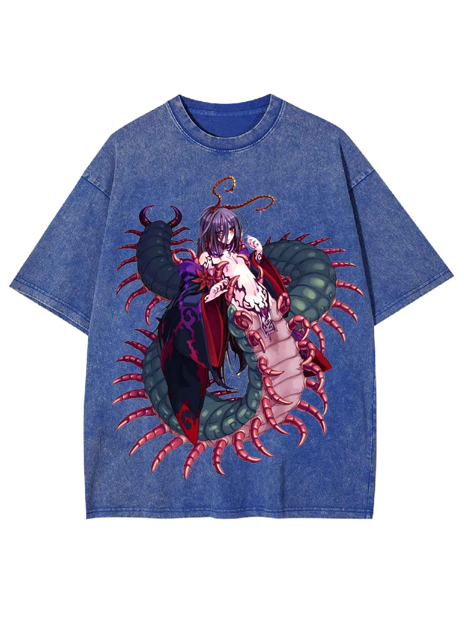 Human-Centipede Washed Tshirt
